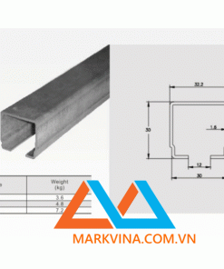 Máng C Treo Cáp Cho Cầu Trục 3